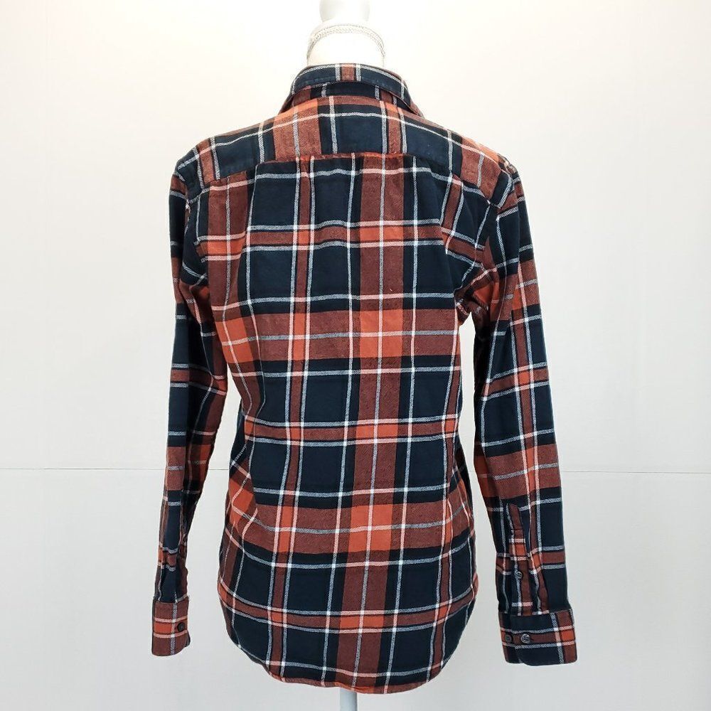 Banana Republic Plaid  Flannel Button Down Shirt - Picture 5 of 8